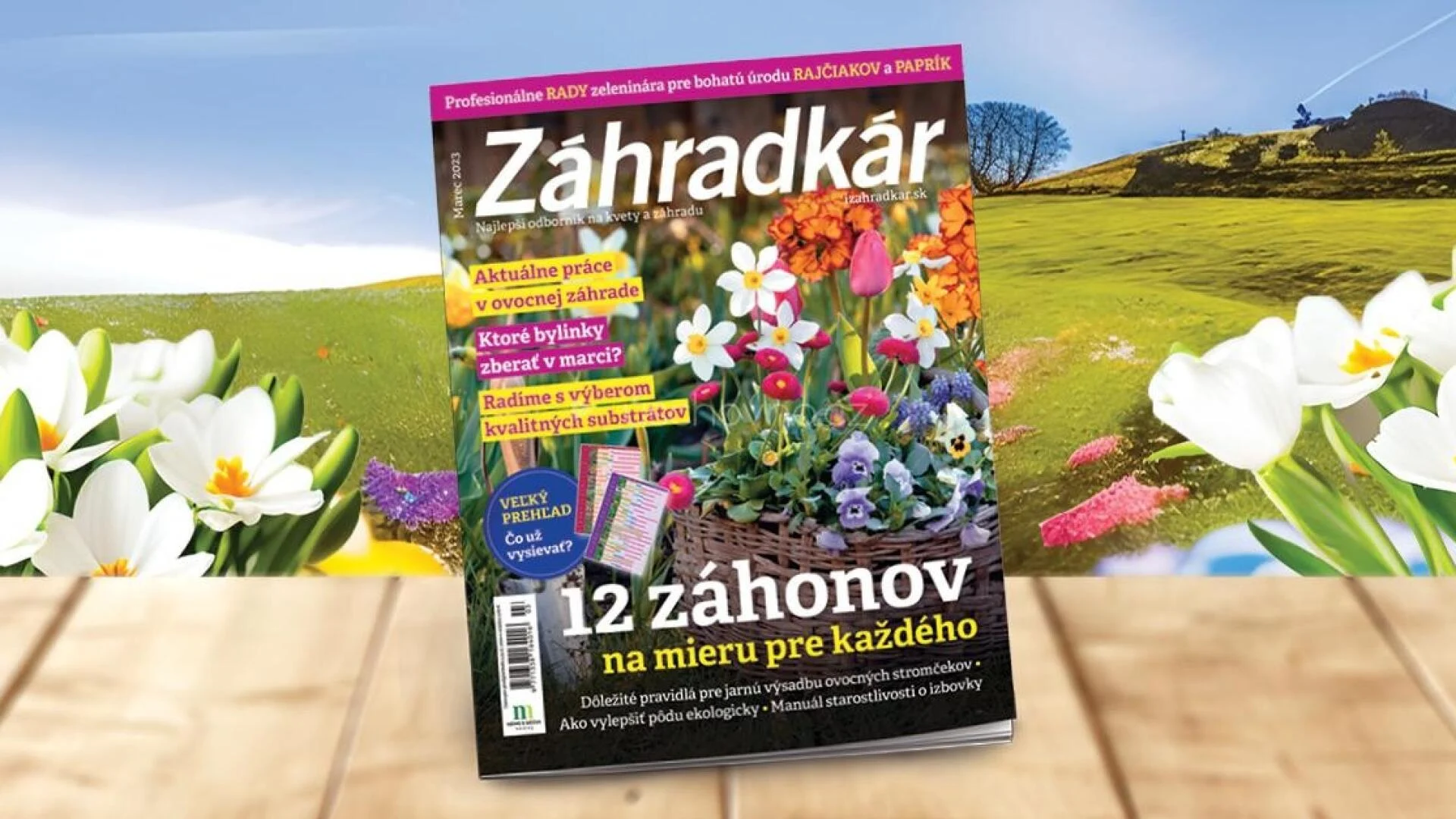 Marcove vydanie casopisu zahradkar