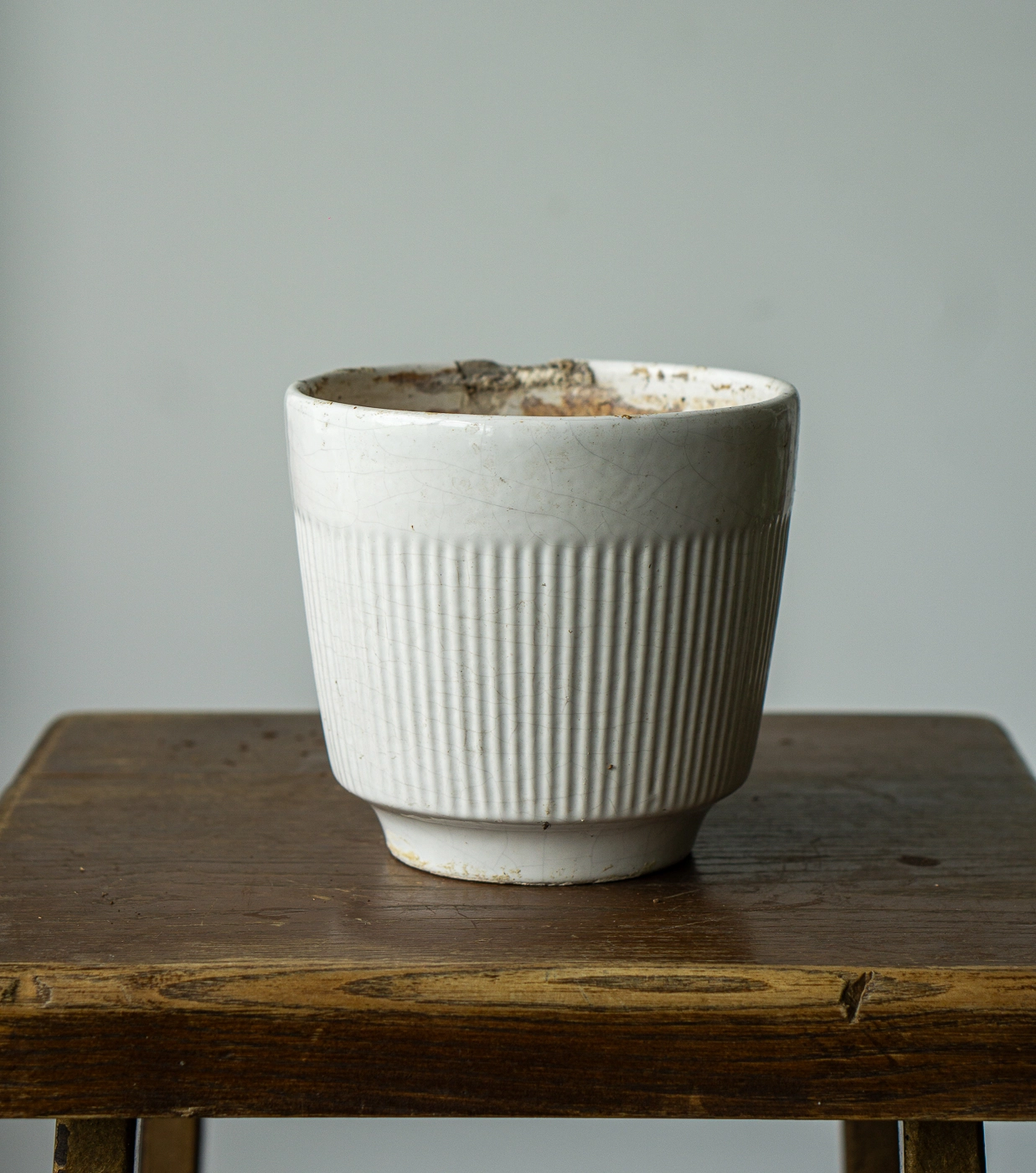 Keramicky REUSE preloved kvetinac