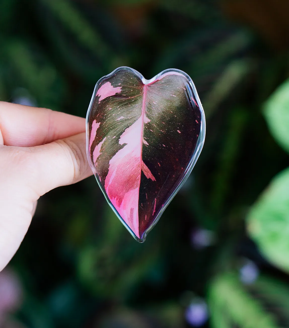 Rastlinny pop socket (Drziak na telefon) Pink Princess