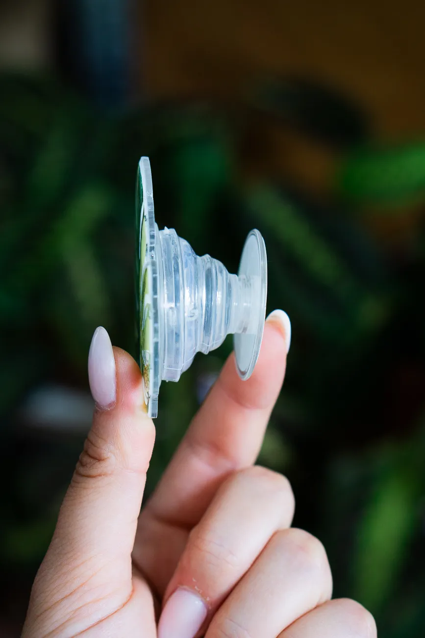 Rastlinny pop socket (Drziak na telefon) Monstera Thai