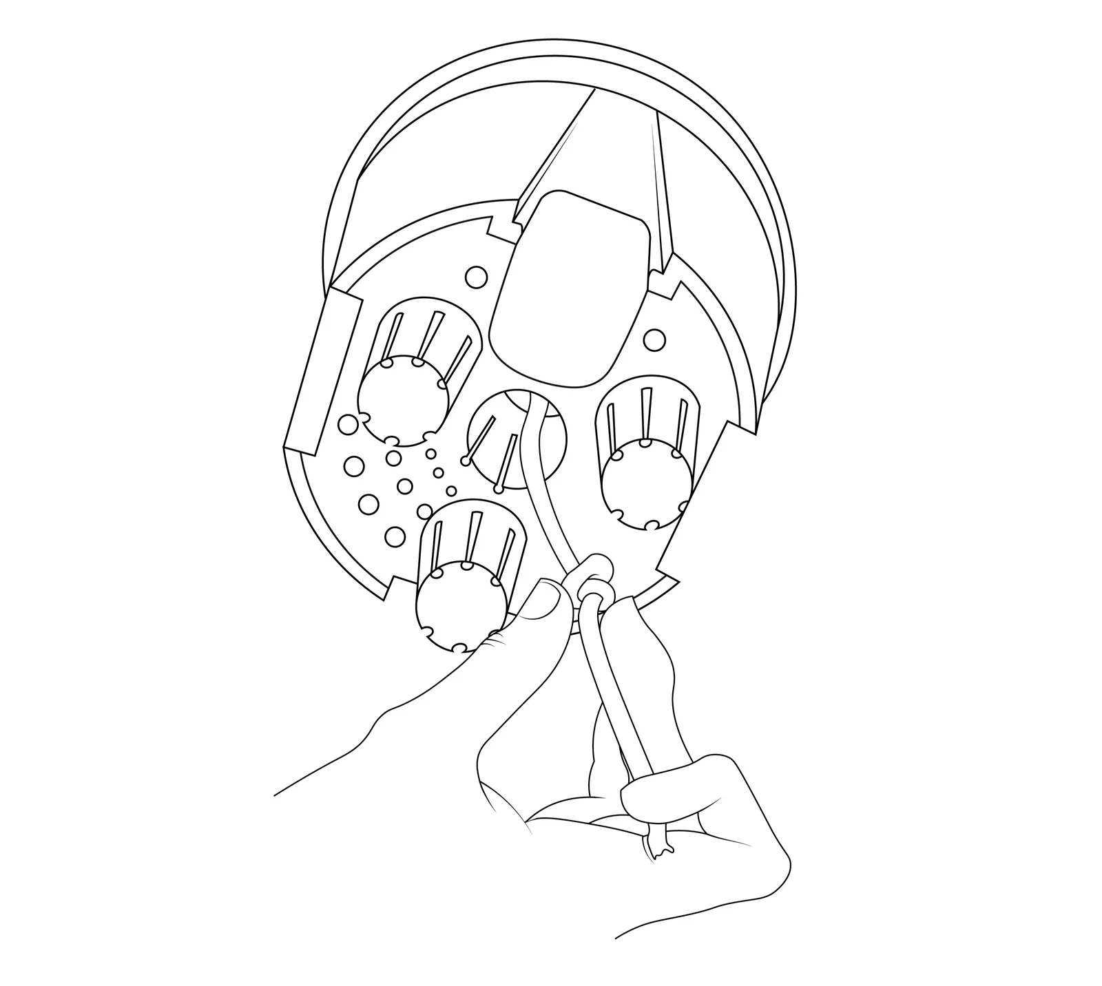Knot do samozavlazovacich systemov (2 metre)