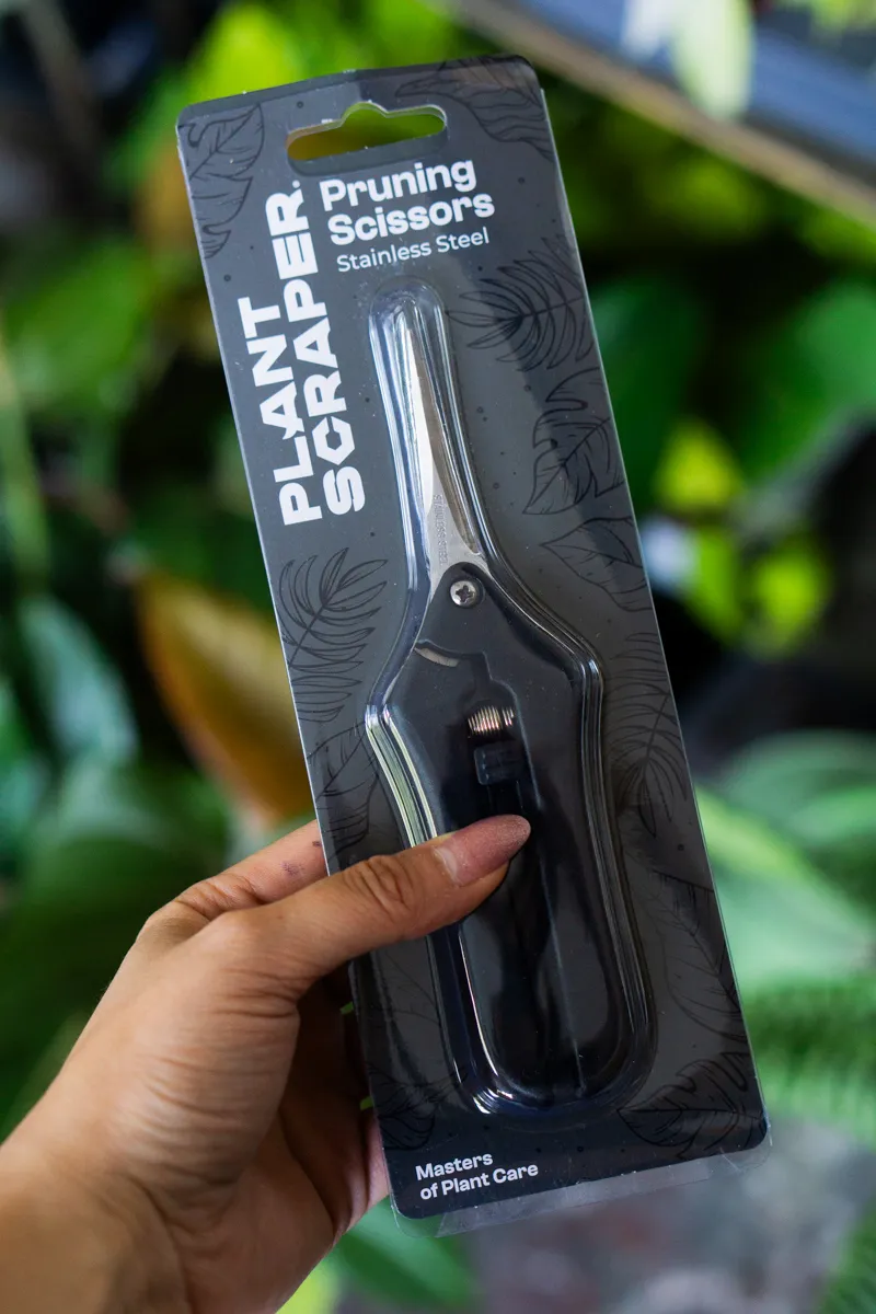 Zastrihavacie noznice na izbove rastliny a odrezky