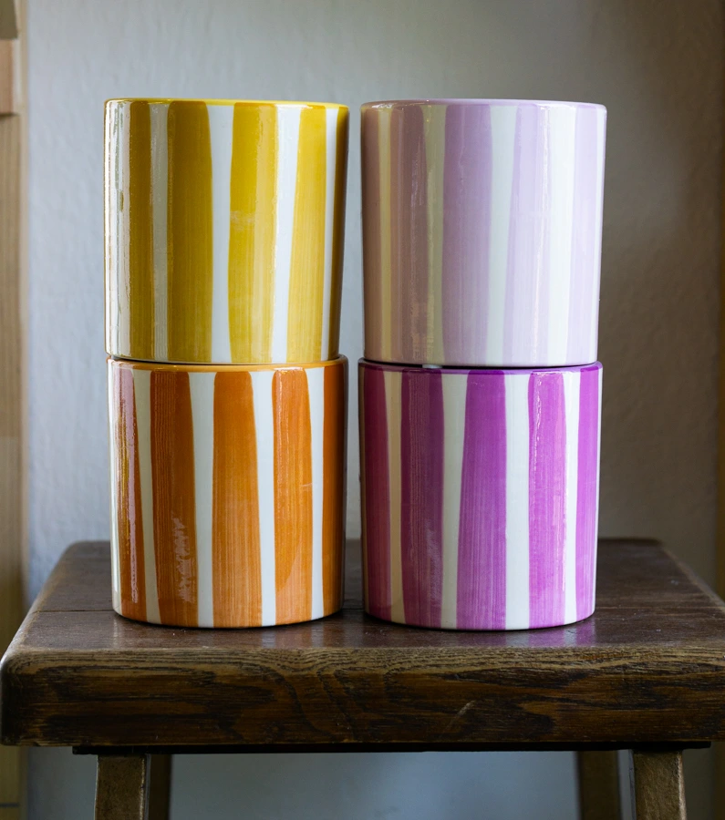 Keramicky kvetinac "Vertical"