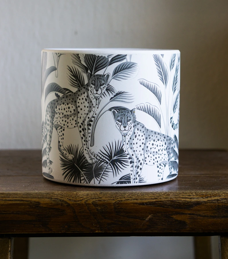 Keramicky kvetinac "Panter"