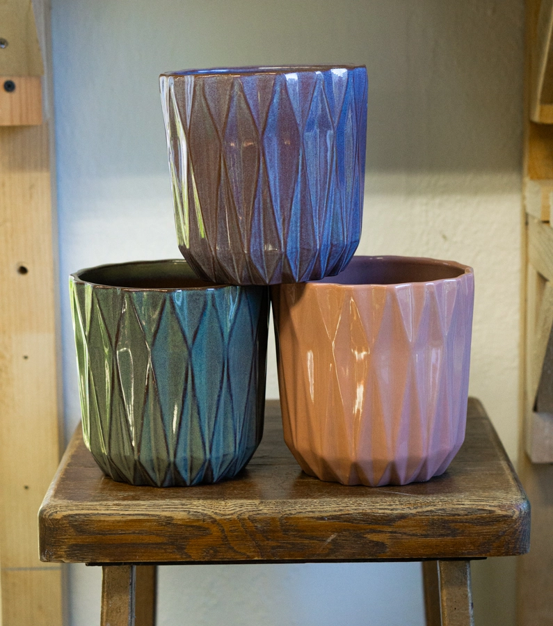 Keramicky kvetinac "Troja"