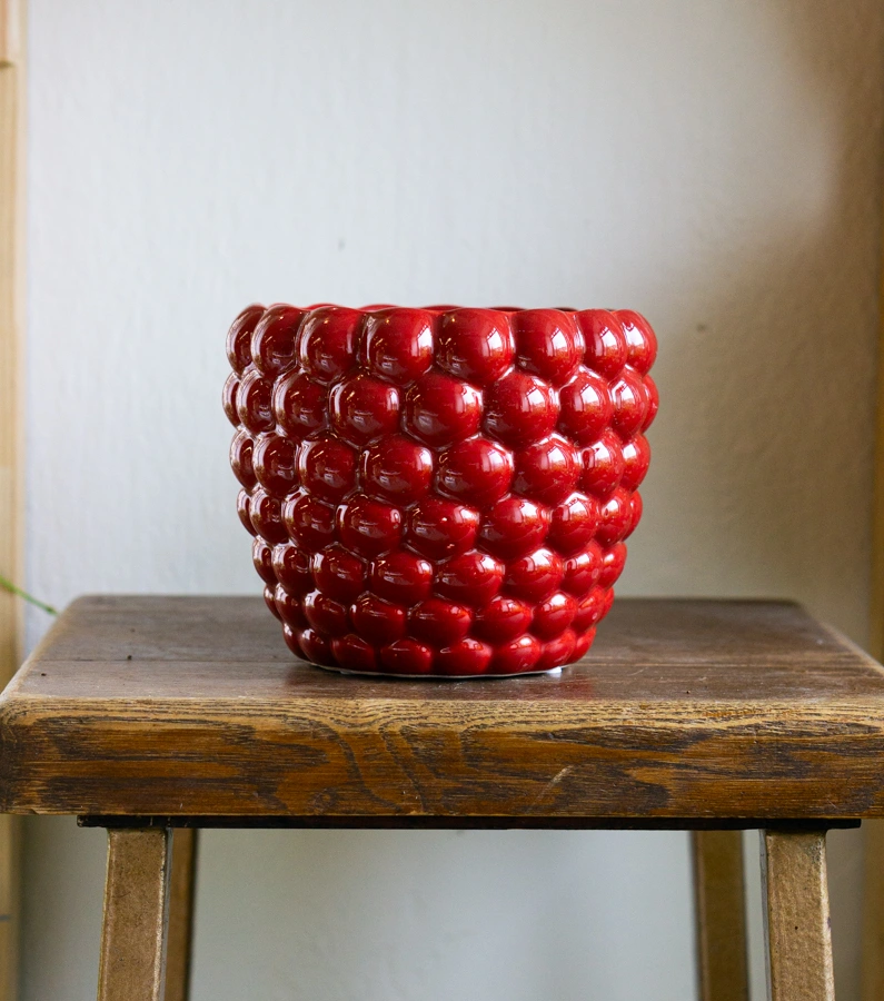 Keramicky kvetinac "Bobulka"