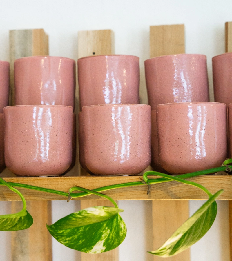 Keramicky kvetinac "Bubblegum"