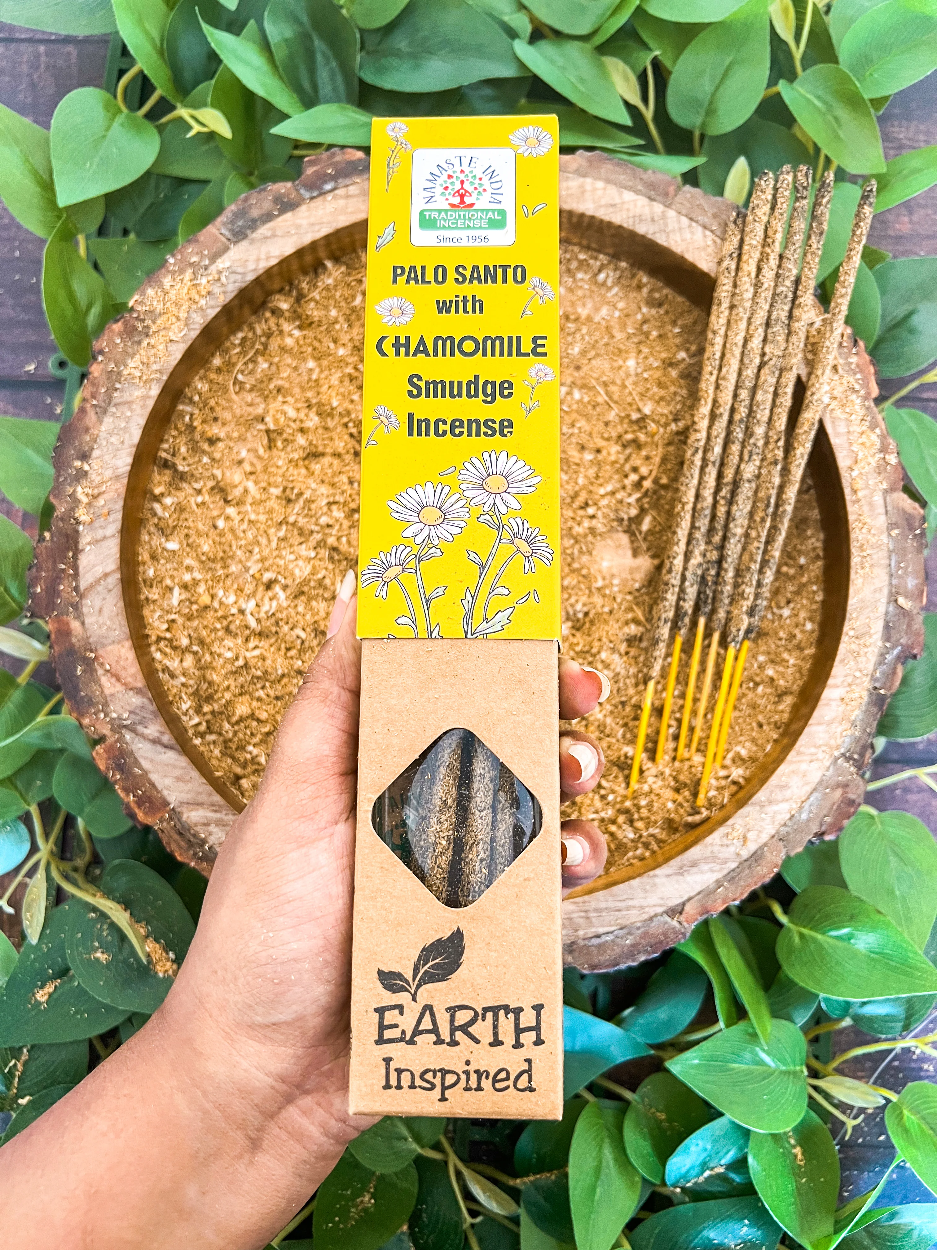 Vonne tycinky Namaste India / PALO SANTO a KAMILKY