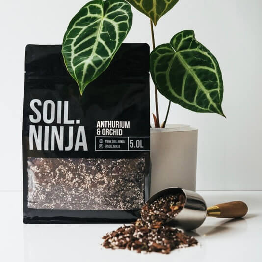 Substrat SOIL NINJA pre Anthurium a Orchidey (5L)
