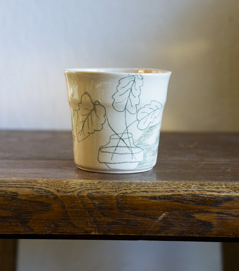 Keramicky kvetinac Atelier Javorski PLANT (nahodny kus)